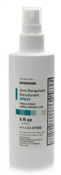 Antiperspirant / Deodorant , Spray 4 oz. Fresh Scent, Mckesson, 48EA/CS