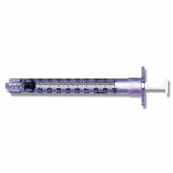 General Purpose Syringe, 1 mL, Luer Slip Tip, 100/PK