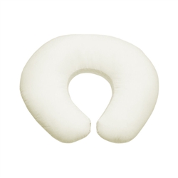 Infant Nursing/Support Pillow Cover, White, Reusable, 1 Each