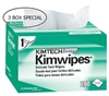 Kimteck Kimwipes, Equipment Wipes, 4.5" x 8.5", Disposable, 280/BX, 3BX