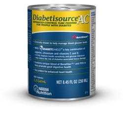 Diabetisource AC, Unflavored, 250 ml, 24/case