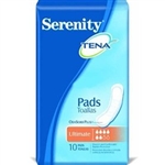 Tena Pad Serenity, Ultimate Absorbency, 10/PK, 4PK/CS