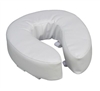 Raised Toilet Seat, 4" Cushion, White