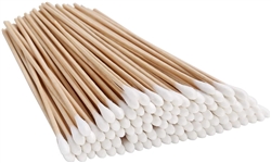 Cotton Tipped Wood Applicators, Non-sterile, 6", 100/BX 100BX/CS