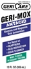 Geri Mox Antacid Liquid, 12 oz, Mint Flavor, Compares to Maalox, 12/CS