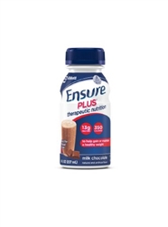 Ensure Plus Oral Supplement, Chocolate, 8 oz. Bottle, Ready to Use, 24/CS