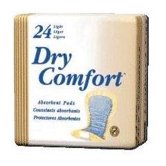 Dry Comfort Tena Pad, Moderate Absorbency, Beige, 24/PK, 6PK/CS