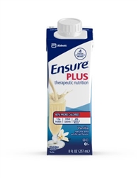 Ensure Plus Oral Supplement, Vanilla, 8 oz., 24/CS