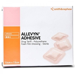 Allevyn Non-Adhesive Island Dressing, 3" x 3", 10/BX