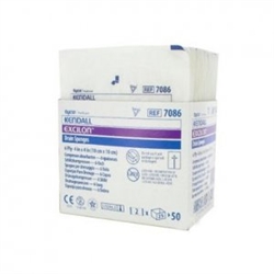 Excilon I.V./Drain Split Dressing, Poly/Rayon Blend, 4" x 4" Square, Sterile, 2/PK 25PK/BX 12BX/CS