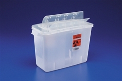 Multi Purpose Sharps Container In-Room, 1-Piece, 3 Gallon