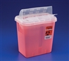 Multi Purpose Sharps Container, 1-Piece, 2 Gallon