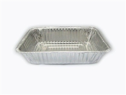 Half Size Steam Table Deep Aluminum Pans, 9" x 13", 100/CS