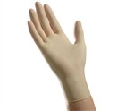 Ambitex Latex Exam Gloves, Powder-Free, Non-Sterile, Medium, Cream, 100/BX 10 BXS/CS