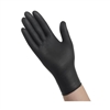 Ambitex Nitrile Exam Gloves, Heavyweight, 6mil Thick, X-Large, Black, 100/BX, 10BX/CS