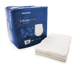 McKesson Ultra Adult Incontinent Brief, Tab Closure, X-Large, Disposable, Heavy Absorbency, 15/PK 4 PK/CS