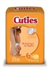 Baby Diapers, Cuties, Over 35 lbs., Size 6, 23/PK, 4PK/CS