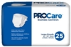 Briefs, ProCare, 45-58", Large, Heavy Absorbency, White, 25/BG 4BG/CS