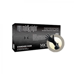 Black Nitrile Gloves, Powder Free, X-Large, 100/BX