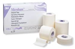 Microfoam Surgical Tape, Elastic Foam, NonSterile, 2" x 5.6 Yds., 6/BX, 6BX/CS