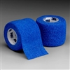Coban Self-Adhesive Bandage, Blue, 4" x 5 Yds., Non-Woven Material/Elastic Fibers, Non-Sterile, 18/BX