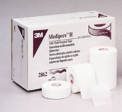 Medipore Surgical Tape Cloth, 2" x 10 Yds., Non-Sterile, 12RL/BX
