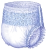 Briefs, Pull-On, Naps, 33-44", Medium, Blue, 20/PK 4PK/CS