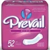 Prevail, Panty Liners, 8x13, Light, 52/BG 4BG/CS