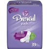 Prevail Bladder Control Pads, 13" Long, Heavy Absorbency, 39/PK, 4PK/CS