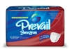 Briefs, Prevail, Breezers, Limited Mat Body Shaped, 32-44", Medium, Moderate-Heavy Absorbency, White, 16/PK 6PK/CS