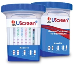 Drugs of Abuse Test, UScreenÂ² 12-Drug Panel with Adulterants, 25/BX