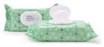 McKesson Baby Wipes, Soft Pack, Aloe/Vitamin E, Unscented, Sensitive, 72/PK 12 PKS/CS