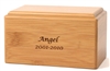 Bamboo Pet Cremation Box | Bamboo | Pet Urn