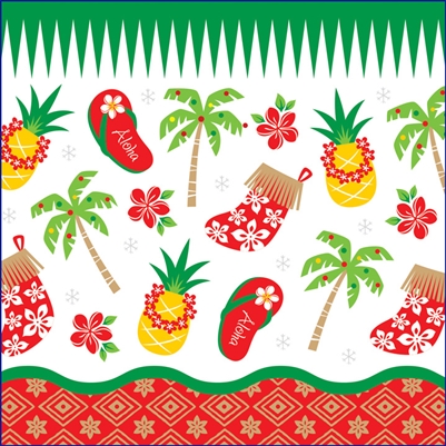 Hawaiian Holiday Onesie - Self Sealing Treat Bag