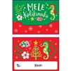 Sea Horse and Friends Mele Kalikimaka Gift Card Holder