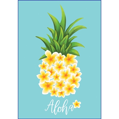 Plumeria Pineapple (Aloha) Note Cards