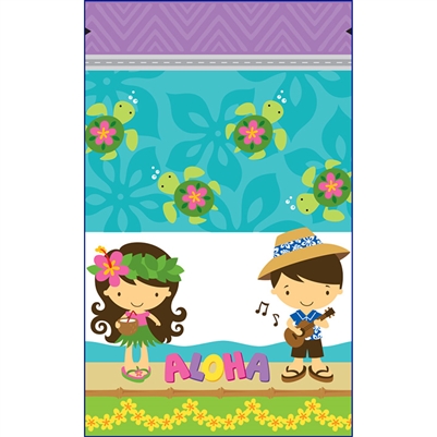 Aloha Cuties Large Stand Up Zipper Pouch - Bulk 100-count