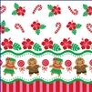 Gingerbread Hula Onesie - Self Sealing Treat Bags - Bulk 100-count