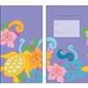 Honu Hibiscus Lavender Glitter Lucky Money Envelopes