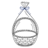 Clear Basket Bags 14" X 24" - 100ct