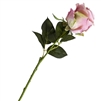 Real Touch Large Dark Pink Rose