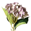 Artificial Hydrangea - Solid Purple/Lavender