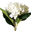 Artificial Hydrangea - Solid White