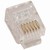 Modular Connectors, 6 Position/6 Contact RJ12 (6P6C), 100 Pieces, Item# 14-6P6C-100