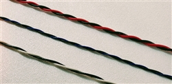 UL1213 Type E 16 AWG (19/29) Twisted Pair Wire, 3 TPI. Pick Your Combos! 1000' Spool. Series# E-16(19)-XXTP3-1000