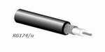 RG174/U Coaxial Cable, 500 feet, Item # RG174/U-0500