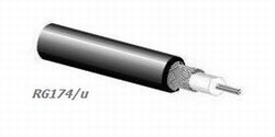 RG174/U Coaxial Cable, 1000 feet, Item # RG174/U-1000