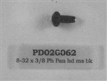 PD020062 #8-32 X 3/8 Phillips Type G Screw