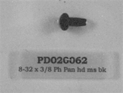 PD020062 #8-32 X 3/8 Phillips Type G Screw