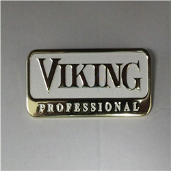 PE010080 4.5" LOGO/VIKING PROF *WH/BR